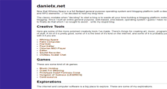 Desktop Screenshot of danielx.net