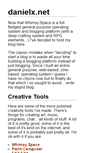 Mobile Screenshot of danielx.net